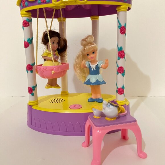 Disney My First Princess Toddler Dolls and Belle Tea for 2 Gazebo Lot WORKS - Picture 7 of 11